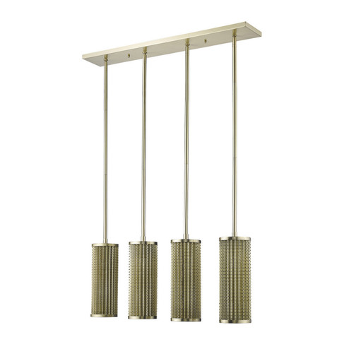 Linear/Island 4 Light + by Acclaim Lighting ( 106 | TP20011GD Basetti ) 