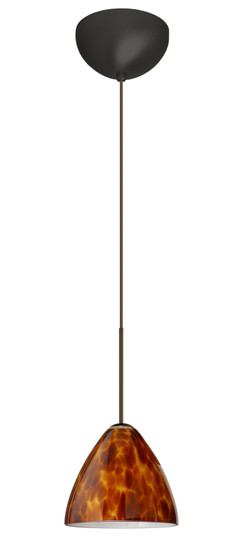Mini Pendants Glass Down by Besa ( 74 | 1XC-177918-LED-BR Mia ) 