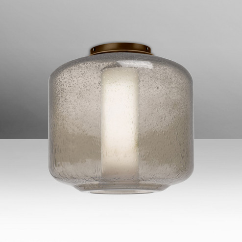 Flush Mounts Glass Down by Besa ( 74 | NILES10SOC-LED-BR Besa Niles 10 Ceiling ) 