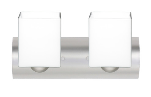 Bathroom Fixtures Two Lights by Besa ( 74 | 2WZ-449807-LED-SN Rise ) 