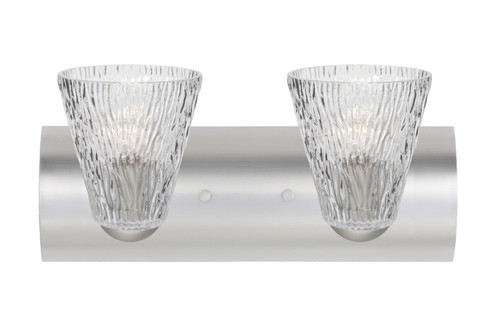 Bathroom Fixtures Two Lights by Besa ( 74 | 2WZ-NICO5CL-SN Nico )  Bathroom Fixtures Two Lights by Besa ( 74 | 2WZ-NICO5CL-SN Nico )