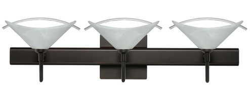 Bathroom Fixtures Three Lights by Besa ( 74 | 3SW-181304-BR-SQ Hoppi ) 