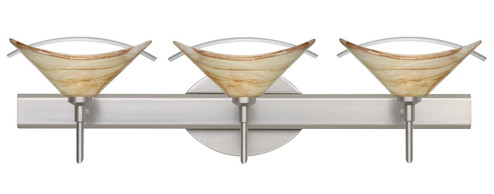 Bathroom Fixtures Three Lights by Besa ( 74 | 3SW-181305-SN Hoppi ) 