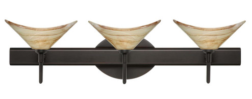 Bathroom Fixtures Three Lights by Besa ( 74 | 3SW-191383-BR Hoppi ) 