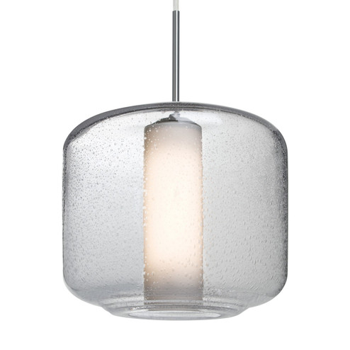 Mini Pendants Glass Down by Besa ( 74 | 1JT-NILES10CO-LED-SN Besa Niles 10 Pendant ) 
