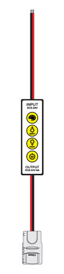 Specialty Items LED Tapes by American Lighting ( 303 | INLINE-SC-CTRL Inline Controller ) 