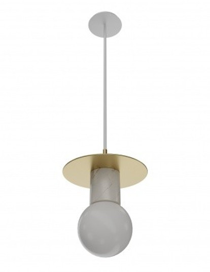 Mini Pendants Exposed Lamps by Avenue Lighting ( 192 | HF1951-BB-WHT Newport ) 