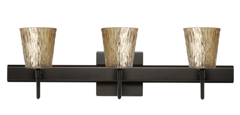 Bathroom Fixtures Three Lights by Besa ( 74 | 3SW-5125GF-BR-SQ Nico ) 