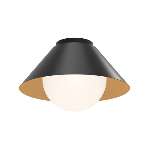Flush Mounts Metal Shade by Alora ( 452 | FM485214MBOP Remy ) 