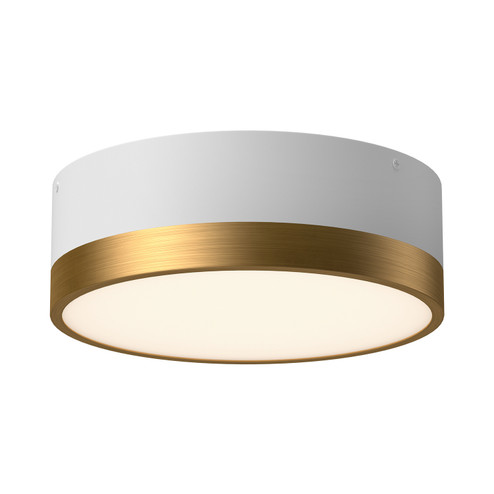 Flush Mounts Drum Shade by Alora ( 452 | FM556212AGWH Brisbane ) 