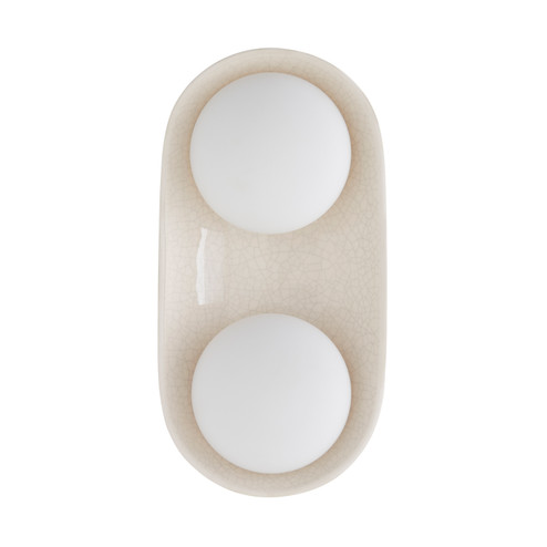 Sconces Double Glass by Arteriors ( 314 | DA49006 Glaze ) 