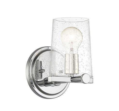 Sconces Single Glass by Designers Fountain ( 43 | 95801-CH Matteson ) 