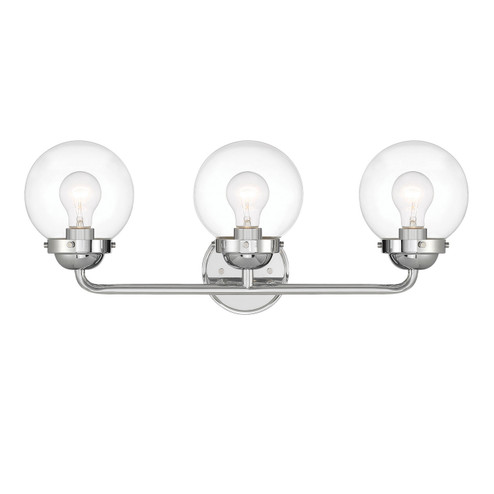 Bathroom Fixtures Three Lights by Designers Fountain ( 43 | 95903-CH Knoll ) 