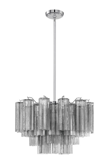 Mid. Chandeliers Glass Down by Crystorama ( 60 | ADD-308-CH-SM Addis ) 