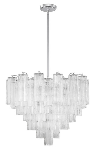 Mid. Chandeliers Glass Down by Crystorama ( 60 | ADD-312-CH-CL Addis ) 