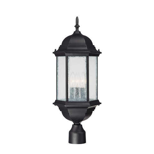 Exterior Post/Pier Head by Capital Lighting ( 65 | 9837BK Main Street ) 