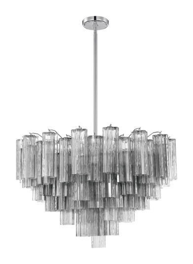 Mid. Chandeliers Glass Down by Crystorama ( 60 | ADD-316-CH-SM Addis ) 