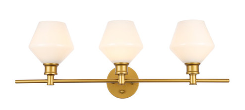 Bathroom Fixtures Three Lights by Elegant Lighting ( 173 | LD2317BR Gene ) 