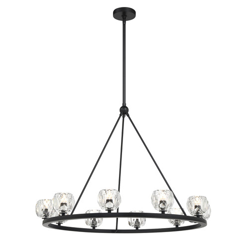Mid. Chandeliers Glass Up by Crystorama ( 60 | ARA-10265-MK Aragon ) 