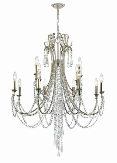 Large Chandeliers Candle by Crystorama ( 60 | ARC-1909-SA-CL-MWP Arcadia ) 
