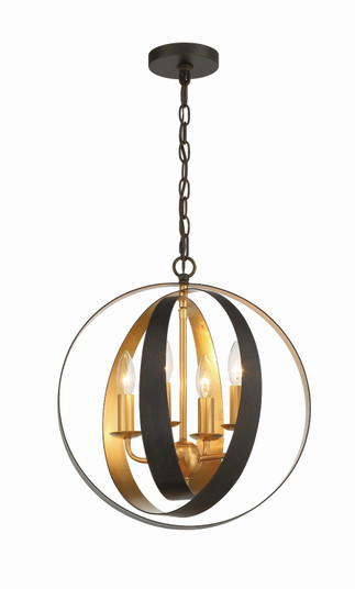Foyer/Hall Lanterns Open Frame by Crystorama ( 60 | 584-EB-GA Luna ) 