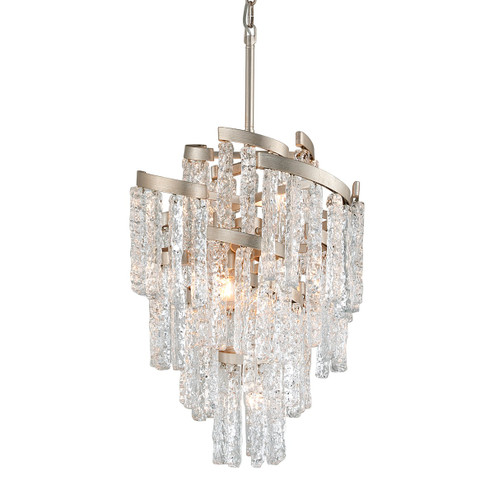Mid. Chandeliers Empire/Basket by Corbett Lighting ( 68 | 243-47 Mont Blanc ) 