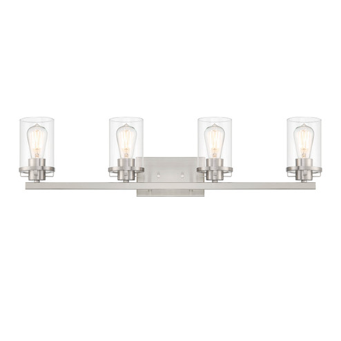 Bathroom Fixtures Four Lights by Designers Fountain ( 43 | 93304-BN Jedrek )  Bathroom Fixtures Four Lights by Designers Fountain ( 43 | 93304-BN Jedrek )