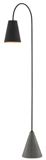 Lamps Floor by Currey and Company ( 142 | 8000-0070 Lotz Black Floor Lamp ) 