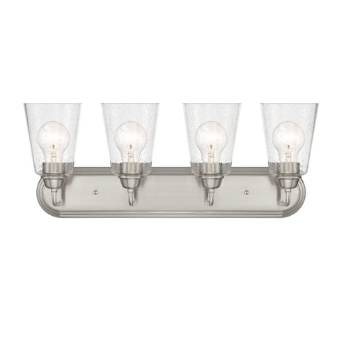 Bathroom Fixtures Four Lights by Designers Fountain ( 43 | D241M-4B-BN Zane ) 