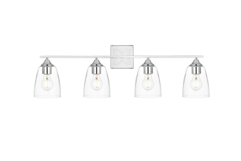 Bathroom Fixtures Four Lights by Elegant Lighting ( 173 | LD7309W34CH Harris ) 