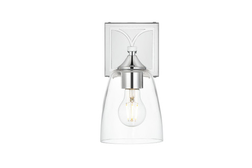 Sconces Single Glass by Elegant Lighting ( 173 | LD7309W5CH Harris ) 