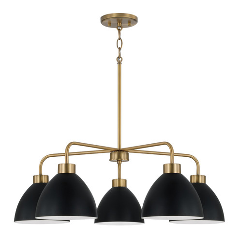 Mid. Chandeliers Metal Shade by Capital Lighting ( 65 | 452051AB Ross ) 