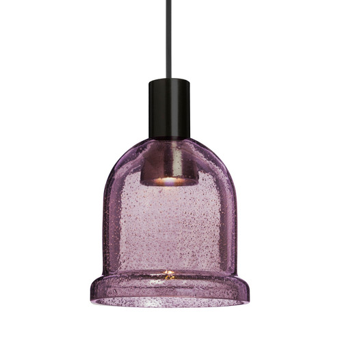 Mini Pendants Glass Down by Besa ( 74 | X-KIBAPL-LED-BK Besa Kiba Pendant ) 