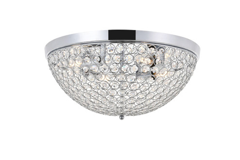 Flush Mounts Bowl Style by Elegant Lighting ( 173 | LD5012F18C Taye ) 