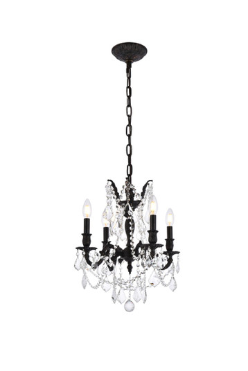 Mini Chandeliers Candle by Elegant Lighting ( 173 | 9204D17DB/RC Rosalia ) 
