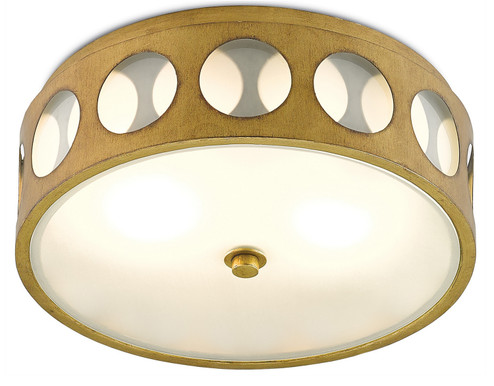 Flush Mounts Drum Shade by Currey and Company ( 142 | 9999-0019 Go-Go Collection ) 