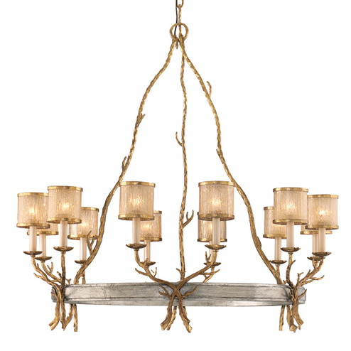 Large Chandeliers Candle by Corbett Lighting ( 68 | 66-012-VGL/SSL Parc Royale ) 