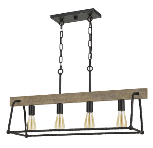 Linear/Island 4 Light + by Cal Lighting ( 225 | FX-3712-4 Lockport ) 