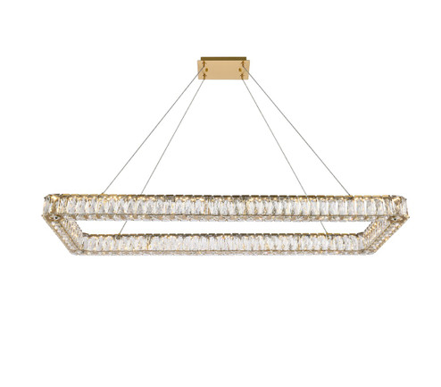 Linear/Island Ring/Halo by Elegant Lighting ( 173 | 3504D50L1G Monroe ) 
