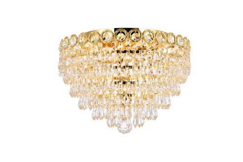 Flush Mounts Glass Down by Elegant Lighting ( 173 | V1902F14G/RC Century ) 