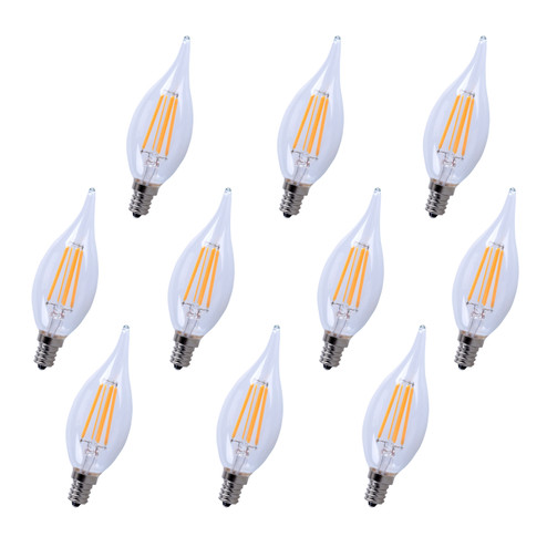 Bulbs Flame Tip by Elitco ( 419 | E12LED102-10PK Jovi )  Bulbs Flame Tip by Elitco ( 419 | E12LED102-10PK Jovi )