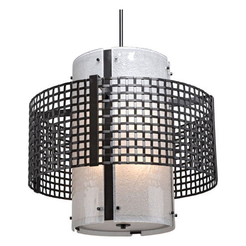 Pendants Drum Shade by Hammerton Studio ( 404 | CHB0037-2A-GP-FG-001-E2 Tweed ) 