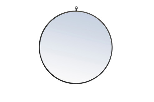 Mirrors Oval/Round by Elegant Lighting ( 173 | MR4057BK Rowan ) 