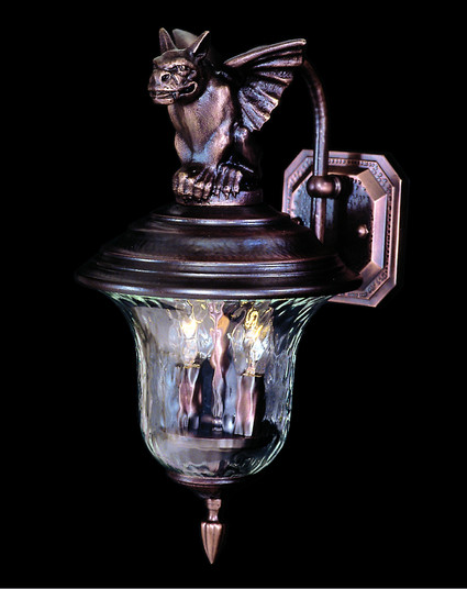 Exterior Wall Mount by Framburg ( 8 | 8502 SBR Carcassonne ) 