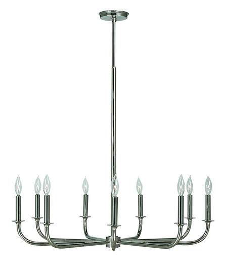 Mid. Chandeliers Candle by Framburg ( 8 | 1060 PS Moderne ) 