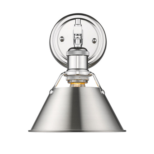 Sconces Directional/Cylinder by Golden ( 62 | 3306-BA1 CH-PW Orwell ) 