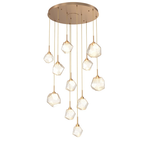 Large Chandeliers Multi-Port/Cascade by Hammerton Studio ( 404 | CHB0039-11-NB-A-C01-L1 Gem ) 
