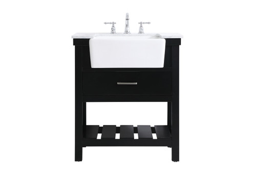 Plumbing Bath Chests/Vanities by Elegant Lighting ( 173 | VF60130BK Clement ) 