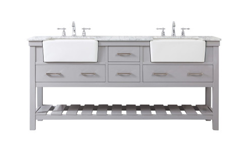 Plumbing Bath Chests/Vanities by Elegant Lighting ( 173 | VF60172DGR Clement )  Plumbing Bath Chests/Vanities by Elegant Lighting ( 173 | VF60172DGR Clement )