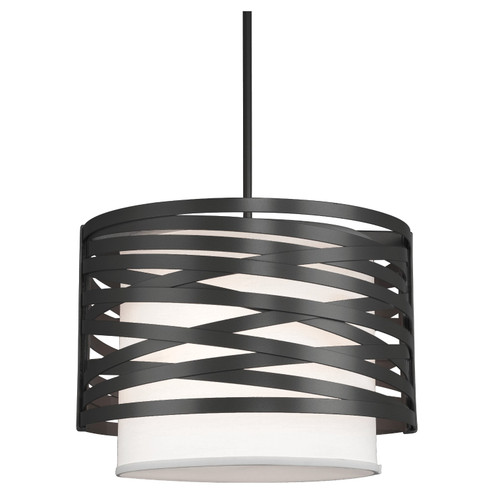 Pendants Drum Shade by Hammerton Studio ( 404 | CHB0013-18-GP-SH-001-E2 Tempest ) 